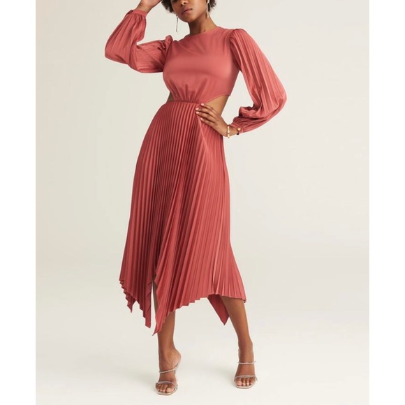 Rose pink cut out dress - Picture 8 of 10